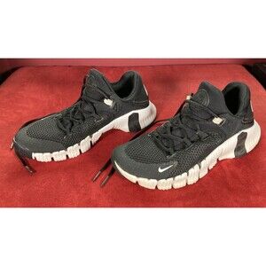 Nike Black Mesh Sneakers with White Accents